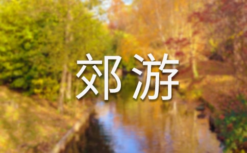 小班健康去郊游教案